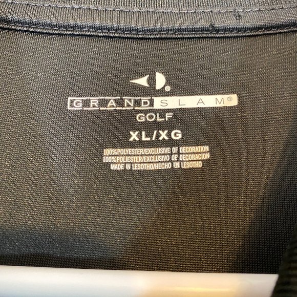 Grand Slam Striped Golf Polo - Picture 4 of 7